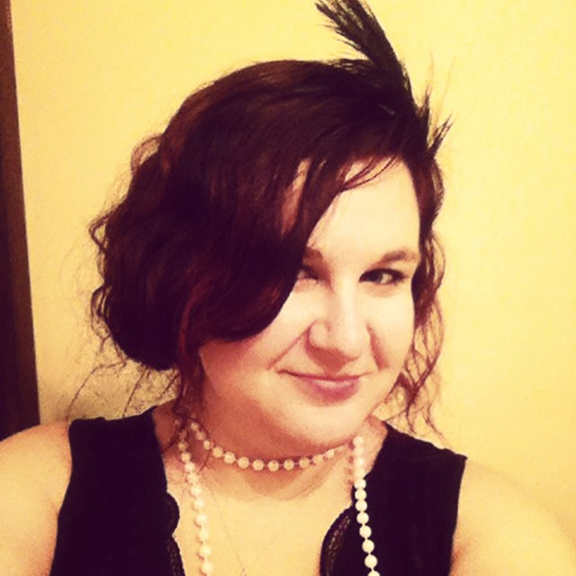 At a 20's themed party